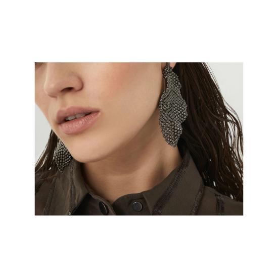 25SS 브루넬로 쿠치넬리 이어링 MORW9LA06 C044 SILVER - BRUNELLO CUCINELLI