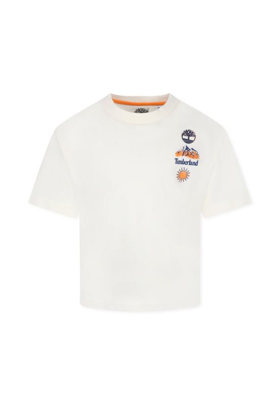 25SS [키즈] 팀버랜드 티셔츠 T60434 190 IVORY - TIMBERLAND