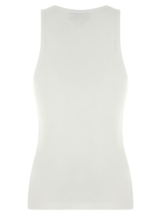 25SS 가니 민소매 티셔츠 T3897151 White - GANNI