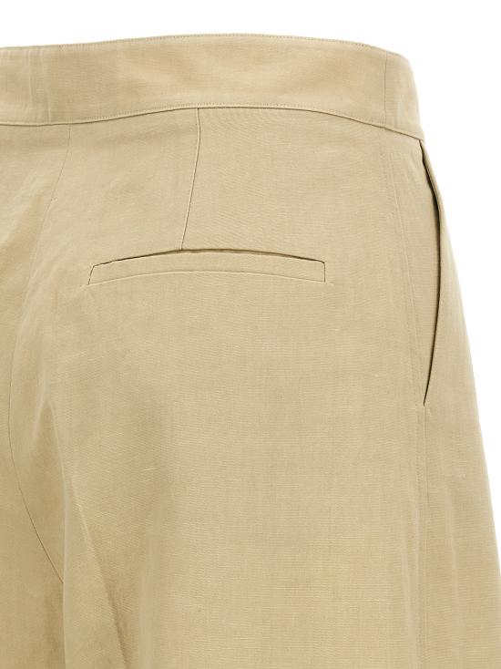 25SS 이브살로몬 스트레이트 팬츠 25E25EYP037XXCOLIA2235 Beige - YVES SALOMON
