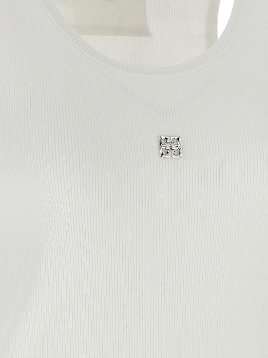 25FW 지방시 민소매 티셔츠 BW70CH3YQS100 White - GIVENCHY