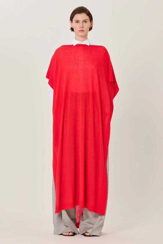  사 수 파이 자켓 사수피 투웨이 폰초 카디 롱 아이보리 - SA SU PHI