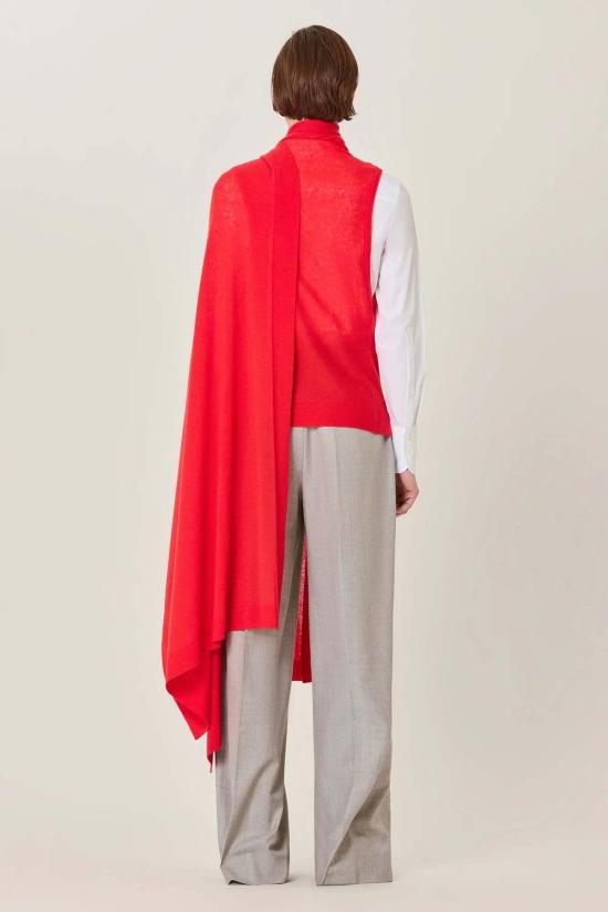  사 수 파이 자켓 사수피 투웨이 폰초 카디 롱 아이보리 - SA SU PHI