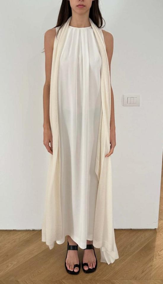  사 수 파이 자켓 사수피 투웨이 폰초 카디 롱 아이보리 - SA SU PHI