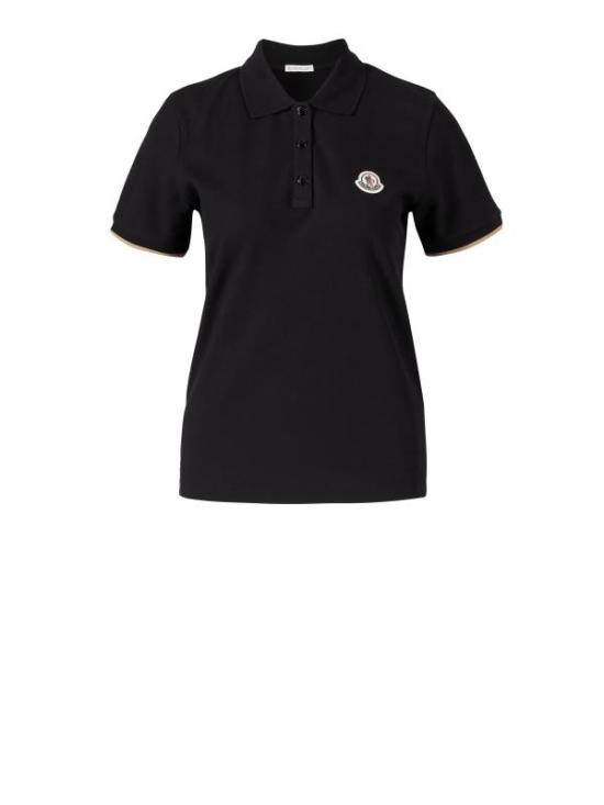 25SS 몽클레어 폴로 티셔츠 8A0000184720999 BLACK DOM