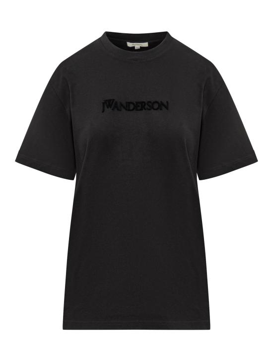 25SS JW앤더슨 반팔 티셔츠 JT0282PG1510999 BLACK DOM