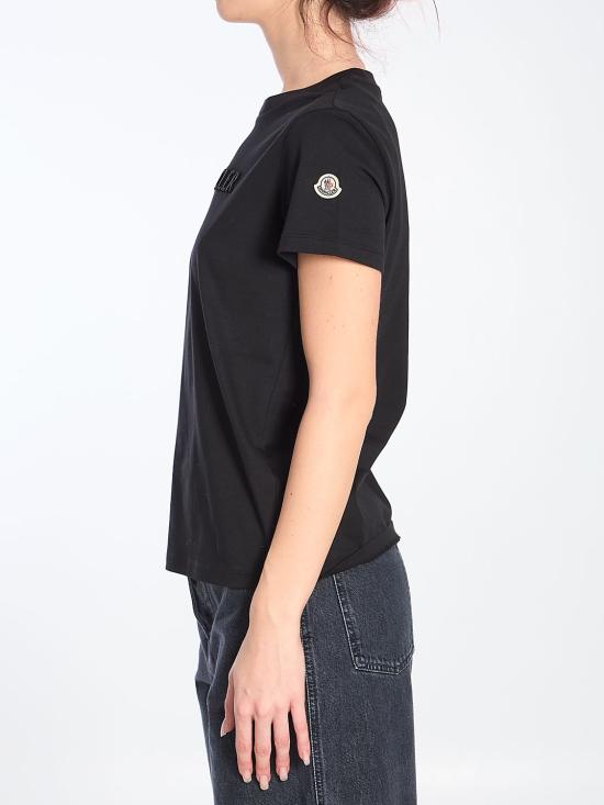 25SS 몽클레어 반팔 티셔츠 8C0000889AUO999 BLACK DOM - MONCLER