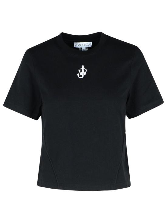 25SS JW앤더슨 반팔 티셔츠 JT0259PG1715999 BLACK DOM