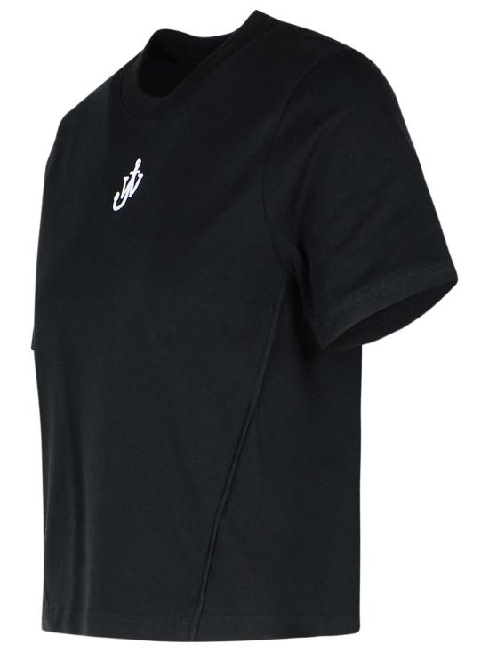 25SS JW앤더슨 반팔 티셔츠 JT0259PG1715999 BLACK DOM - JW ANDERSON