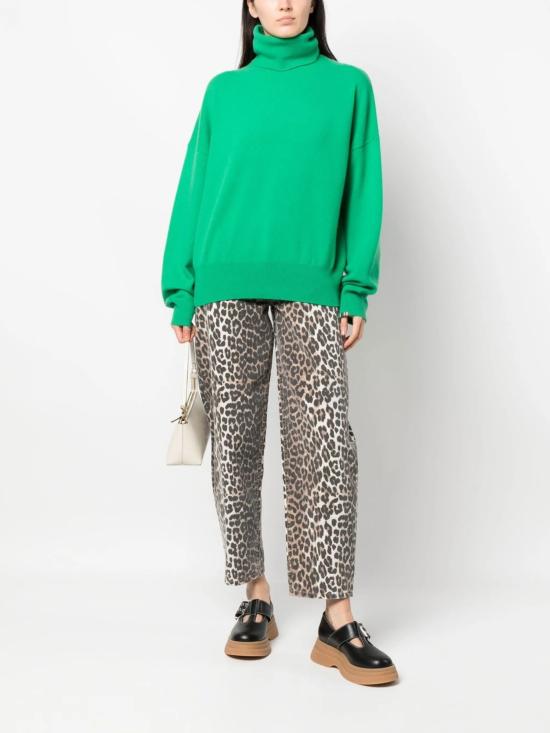 25SS 가니 스트레이트 팬츠 J1184 943 Brown - GANNI