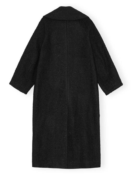 25SS 가니 코트 W0024 099 Black - GANNI