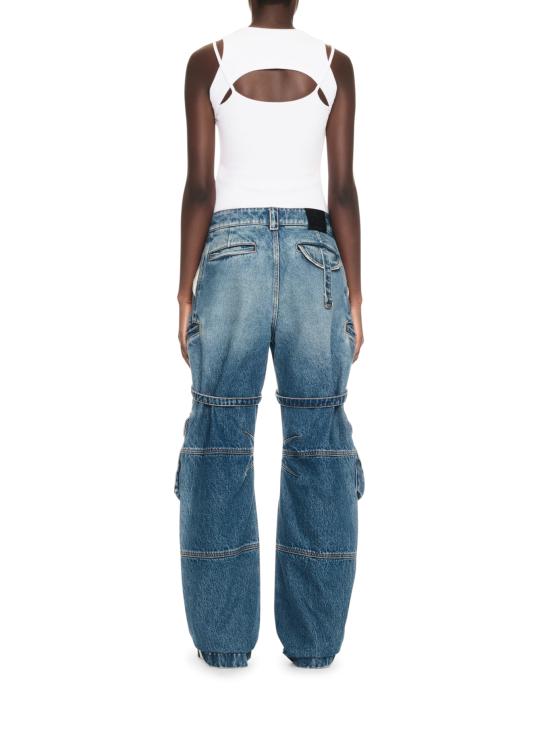 25SS 오프화이트 베스트 OWAD237C99JER0010110 WHITE BLACK White - OFF WHITE