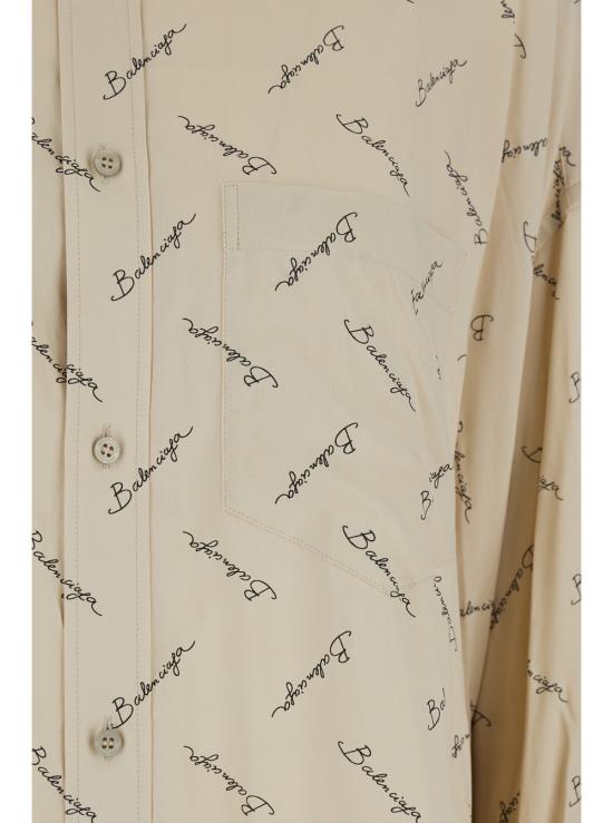 25SS 발렌시아가 블라우스/셔츠 773300TRLB19711 Beige - BALENCIAGA
