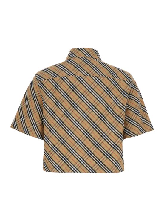 25SS 버버리 크롭 셔츠  8106190B968 Beige - BURBERRY