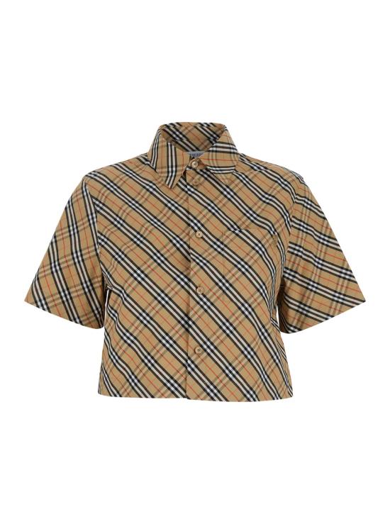 25SS 버버리 크롭 셔츠  8106190B968 Beige