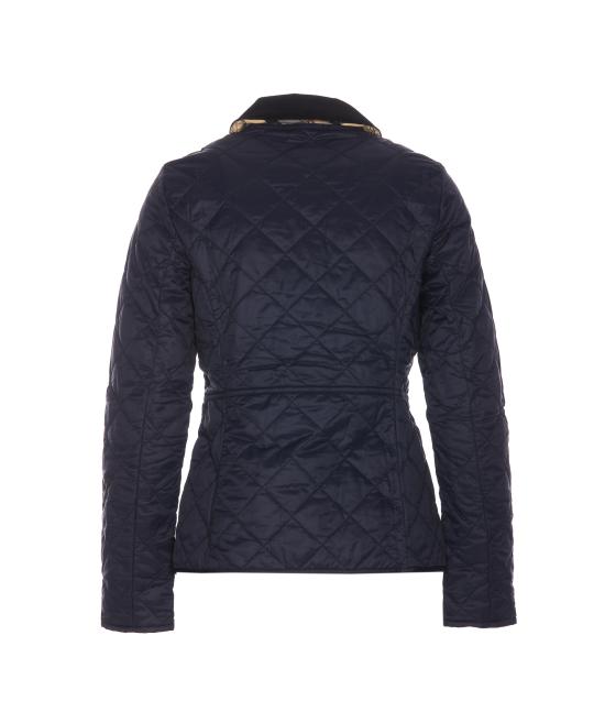  바버 DEVERON 데브론 퀼티드 자켓 LQU1012NY71 NAVY PALE PINK DOM - BARBOUR