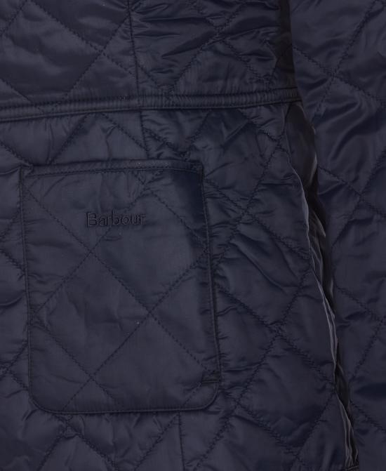  바버 DEVERON 데브론 퀼티드 자켓 LQU1012NY71 NAVY PALE PINK DOM - BARBOUR