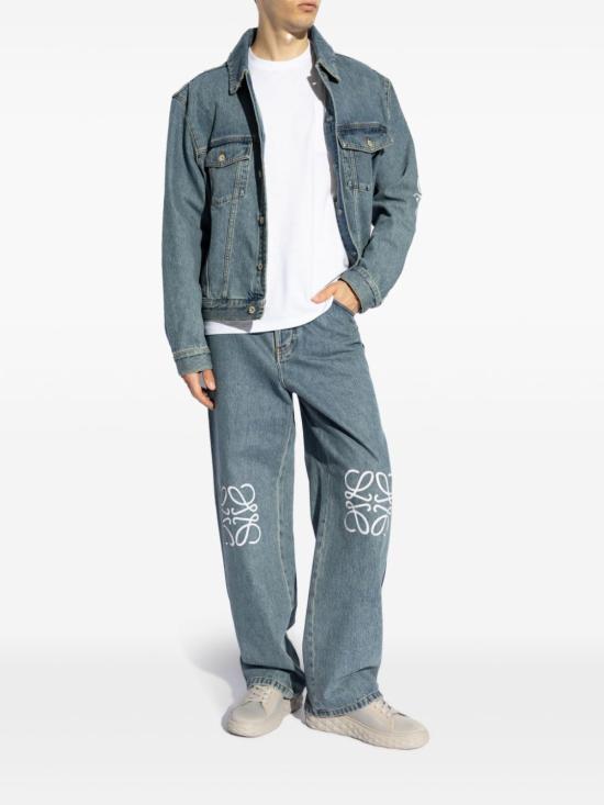 25SS 로에베 데님 자켓 H526Y50W25 5475 MID BLUE DENIM - LOEWE