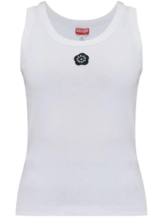 25SS 겐조 민소매 티셔츠 FF52TO7384SJ 01 BLANC