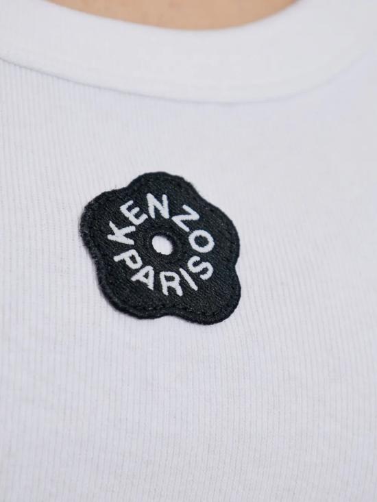 25SS 겐조 민소매 티셔츠 FF52TO7384SJ 01 BLANC - KENZO