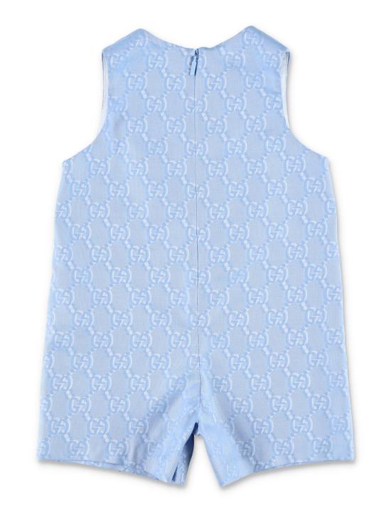 25SS [주니어] 구찌 오버롤 804409XWA3I 4903 Blu - GUCCI