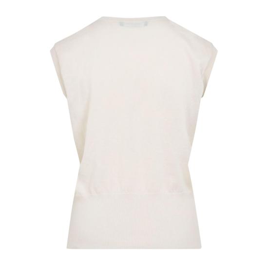 25SS 파비아나 필리피 후드 티셔츠 MAD265F053L163 0149 VANIGLIA - FABIANA FILIPPI