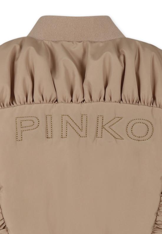 25SS [키즈] 핑코 봄버 자켓 KFGB004 0 NY167 0062 BEIGE - PINKO