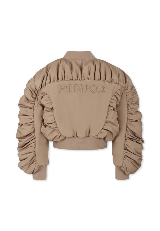 25SS [키즈] 핑코 봄버 자켓 KFGB004 0 NY167 0062 BEIGE - PINKO
