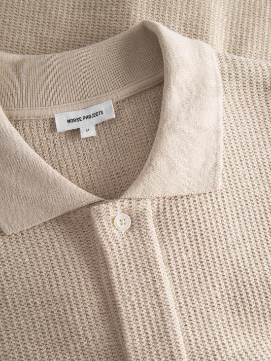 25SS 노스프로젝트 반팔 셔츠 N01 06832064oatmeal - NORSE PROJECTS