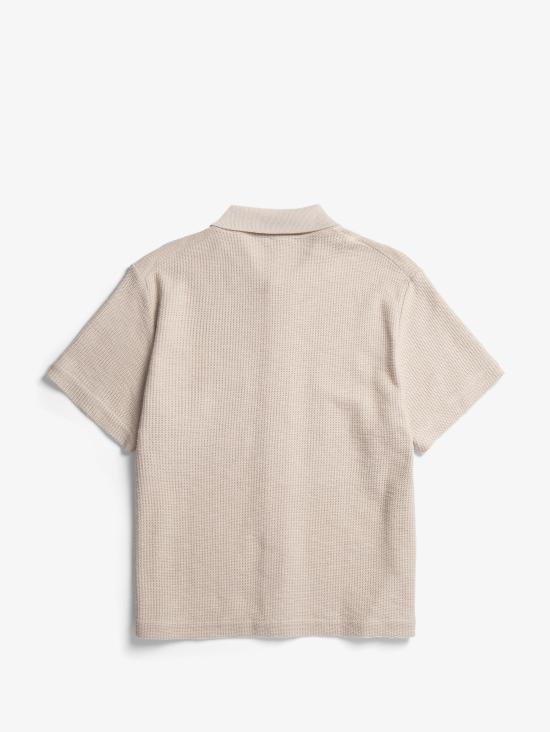 25SS 노스프로젝트 반팔 셔츠 N01 06832064oatmeal - NORSE PROJECTS