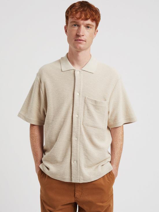 25SS 노스프로젝트 반팔 셔츠 N01 06832064oatmeal