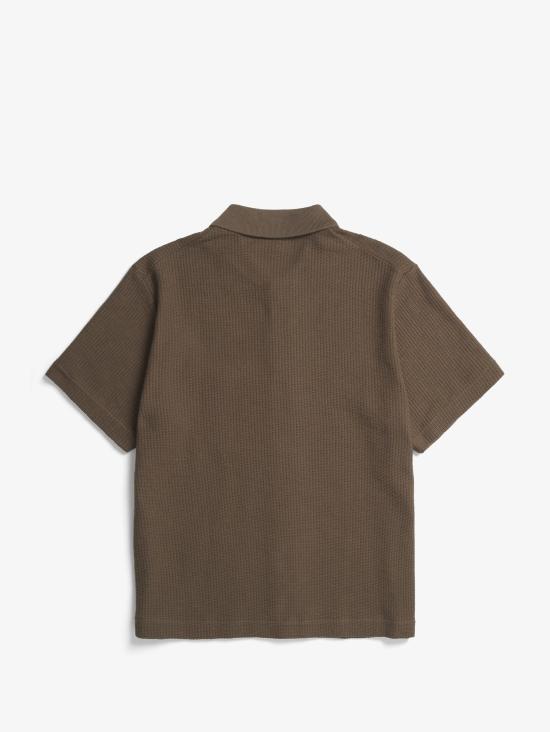 25SS 노스프로젝트 반팔 셔츠 N01 06832033chestnut - NORSE PROJECTS