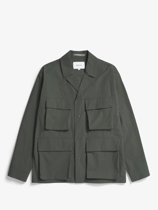 25SS 노스프로젝트 긴팔 셔츠 N50 02698131black olive - NORSE PROJECTS