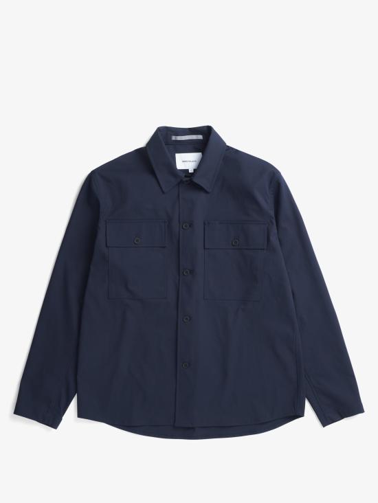 25SS 노스프로젝트 긴팔 셔츠 N50 02707004dark navy - NORSE PROJECTS