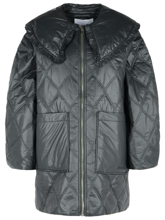 25SS 가니 코트 W0170052 Black