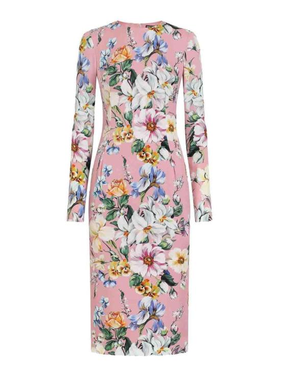  돌체앤가바나 미디 원피스 F6GAVTFSA7GHF5JC Pink