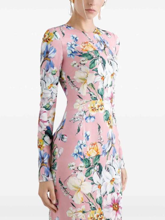  돌체앤가바나 미디 원피스 F6GAVTFSA7GHF5JC Pink - DOLCE & GABBANA