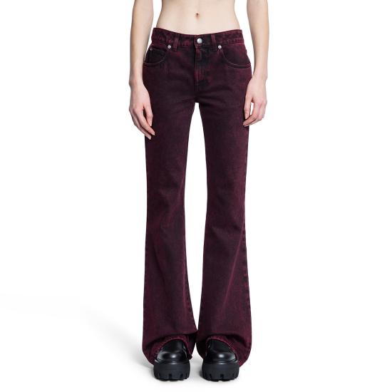  알렉산더 맥퀸 팬츠 813256QMAC06136 Red