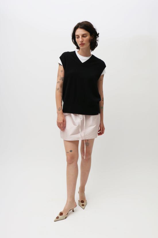  익스트림캐시미어 베스트 익스트림 캐시미어 스펜서  레이븐 - EXTREME CASHMERE