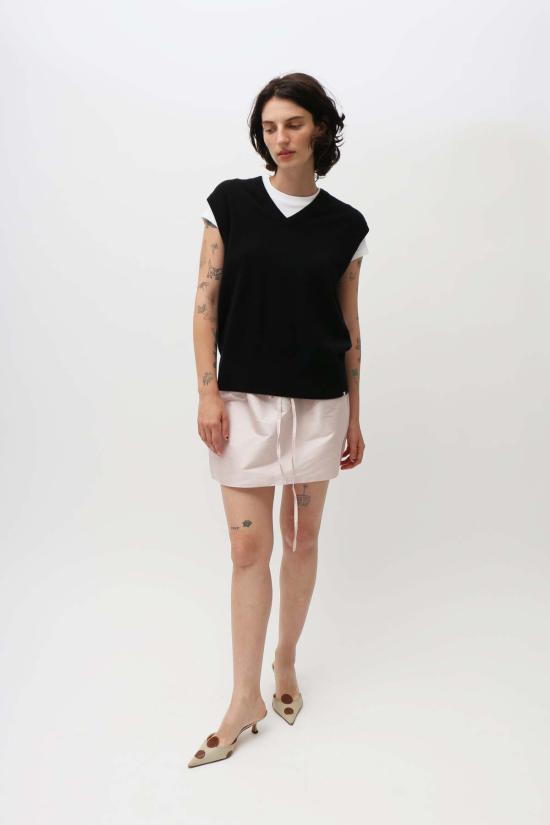  익스트림캐시미어 베스트 익스트림 캐시미어 스펜서  레이븐 - EXTREME CASHMERE