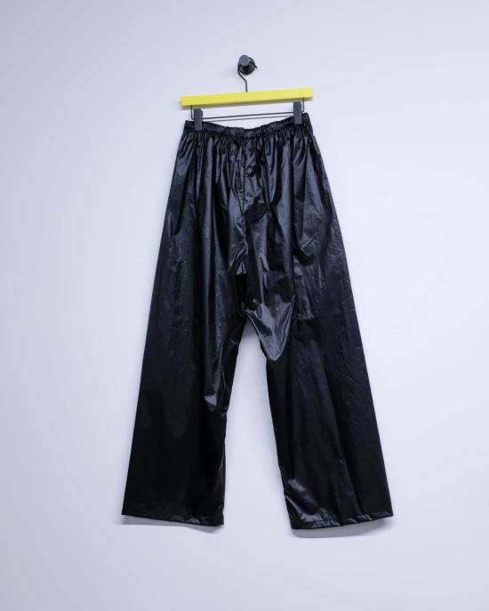  가브리엘라 콜 가먼츠 스트레이트 팬츠 Gabriela Coll Garments No.287 테크니컬 플랩 포켓 바지 블랙 - GABRIELA COLL GARMENTS