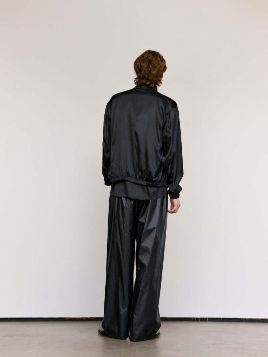 가브리엘라 콜 가먼츠 스트레이트 팬츠 No.287 테크니컬 플랩 포켓 팬츠 블랙 - GABRIELA COLL GARMENTS