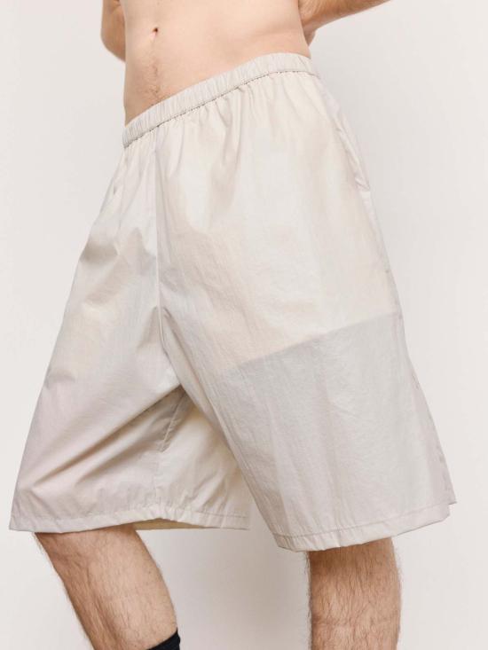  가브리엘라 콜 가먼츠 숏팬츠 Gabriela Coll Garments No.259 테크니컬 숏 트라우저 스톤 - GABRIELA COLL GARMENTS