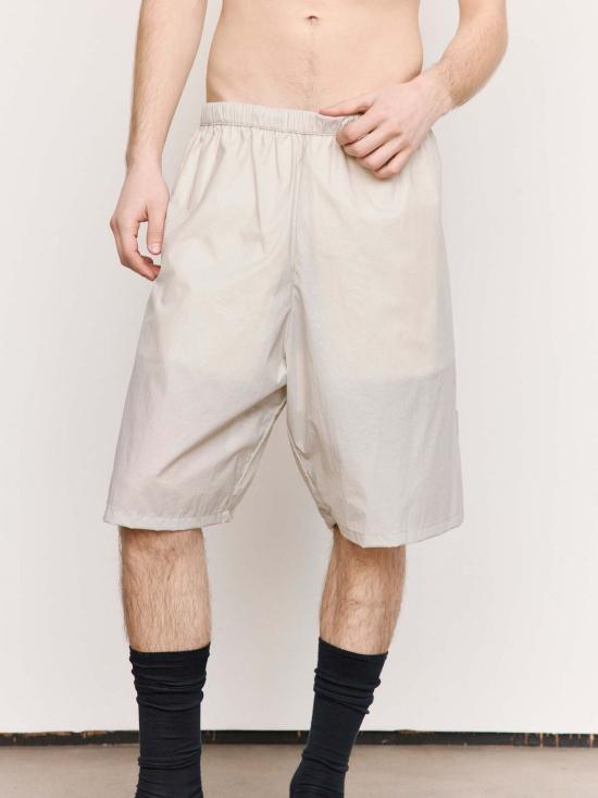  가브리엘라 콜 가먼츠 숏팬츠 Gabriela Coll Garments No.259 테크니컬 숏 트라우저 스톤 - GABRIELA COLL GARMENTS
