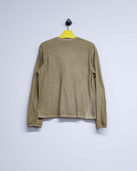  가브리엘라 콜 가먼츠 긴팔 티셔츠 Gabriela Coll Garments No.87  오프 그린 - GABRIELA COLL GARMENTS