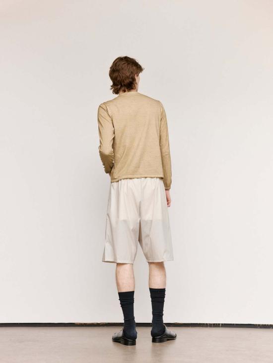  가브리엘라 콜 가먼츠 긴팔 티셔츠 Gabriela Coll Garments No.87  오프 그린 - GABRIELA COLL GARMENTS