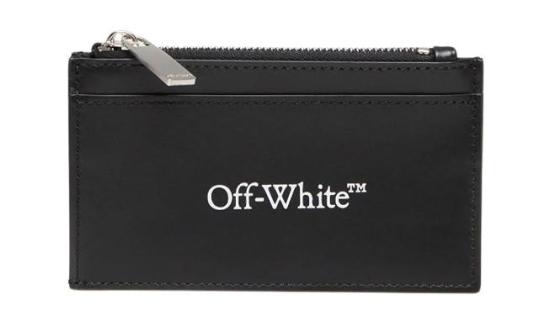 25SS 오프화이트 카드지갑 OMND095C99LEA0011001 Black - OFF WHITE
