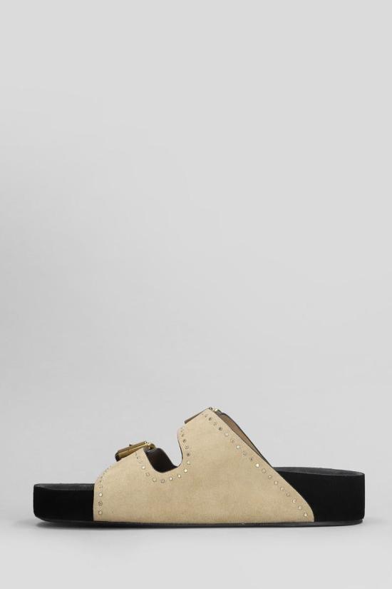 25SS 이자벨마랑 플랫 슈즈 413724 SD0118FA B2B11S Beige - ISABEL MARANT