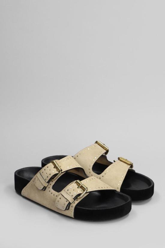 25SS 이자벨마랑 플랫 슈즈 413724 SD0118FA B2B11S Beige - ISABEL MARANT