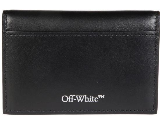 25SS 오프화이트 남성지갑 OMND09IC99LEA0011001 Black